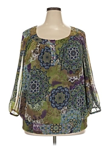 DressBarn 3/4 Sleeve Blouse (view 1)