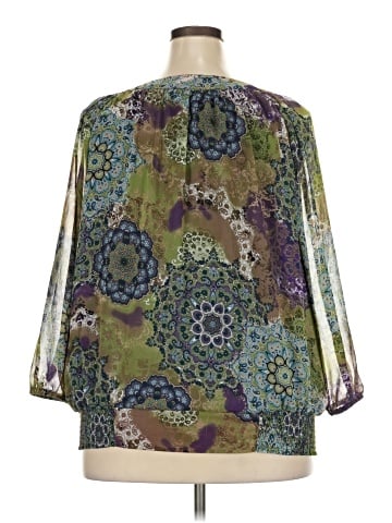 DressBarn 3/4 Sleeve Blouse (view 2)