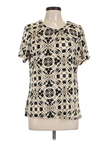 Jaclyn Smith Short Sleeve Blouse (view 1)