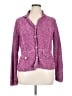 Sigrid Olsen Tweed Pink Jacket Size XL - photo 1