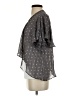 Hinge 100% Silk Gray Kimono Size XS - Sm - photo 5