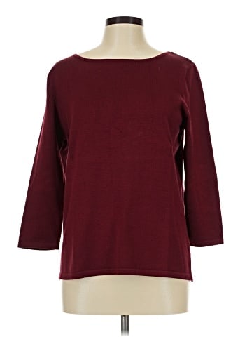 Lauren by Ralph Lauren Silk Pullover Sweater (view 1)