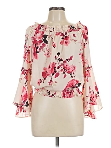 Charming Charlie 3/4 Sleeve Blouse (view 1)