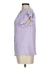 THML Purple Short Sleeve Blouse Size M - photo 5