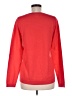 Garnet Hill 100% Wool Stars Red Wool Pullover Sweater Size M - photo 2