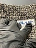 Blair 100% Polyester Houndstooth Gray Jacket Size XL - photo 6