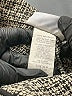 Blair 100% Polyester Houndstooth Gray Jacket Size XL - photo 7