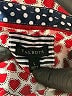 Talbots Polka Dots Red Long Sleeve Blouse Size L - photo 7