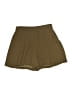 SPANX 100% Polyester Solid Green Skort Size L - photo 1