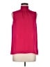Theory 100% Silk Red Sleeveless Silk Top Size M - photo 1