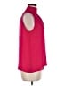 Theory 100% Silk Red Sleeveless Silk Top Size M - photo 4