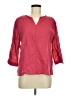 Esprit 100% Cotton Red 3/4 Sleeve Blouse Size 6 - photo 1