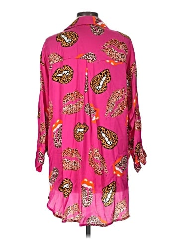 MADE IN ITALY Long Sleeve Blouse (view 2)