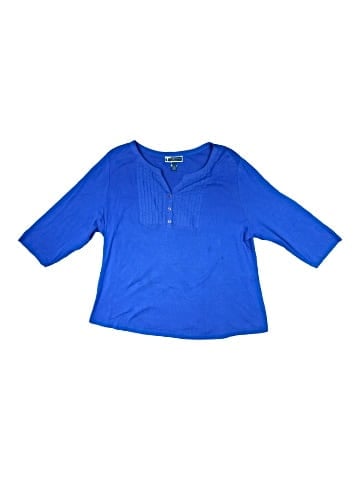 Karen Scott 3/4 Sleeve Top (view 2)