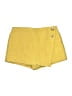 BA&SH Tweed Yellow Skort Size XL (4) - photo 1