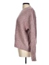 RACHEL Rachel Roy Tweed Burgundy Pullover Sweater Size L - photo 5
