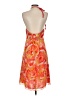Nine West 100% Polyester Tropical Orange Casual Dress Size 00 - photo 2