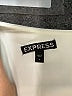 Express 100% Polyester White Cocktail Dress Size 4 - photo 7