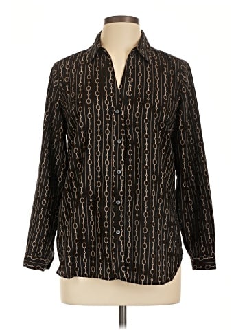 Ann Taylor Factory Long Sleeve Blouse (view 1)