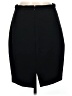 St. John Solid Black Formal Skirt Size 8 - photo 2