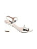 Stuart Weitzman Silver Sandals Size 5 - photo 1