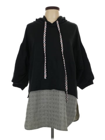 Zara W&B Collection Poncho (view 1)