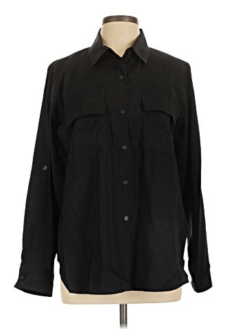 Max Studio Long Sleeve Button-Down Shirt (view 1)