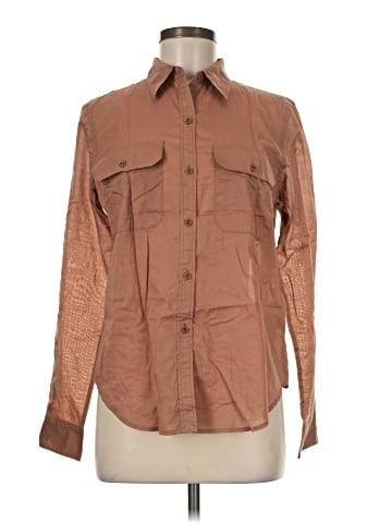 Lauren by Ralph Lauren Long Sleeve Button-Down Shirt (view 1)