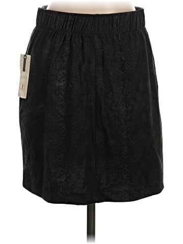 Jolt Faux Leather Skirt (view 2)