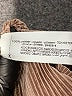 Zara Brown Long Sleeve Blouse Size L - photo 8