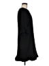 CeCe 100% Polyester Solid Black Casual Dress Size 8 - photo 4