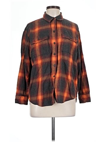 Old Navy 3/4 Sleeve Button-Down Shirt (view 1)