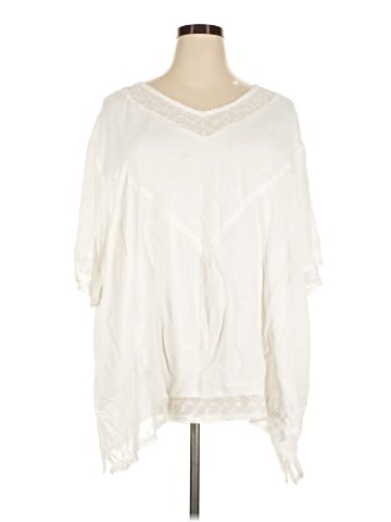 Added Dimension for Catherines 3/4 Sleeve Blouse (view 1)