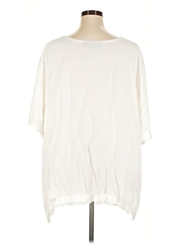 Added Dimension for Catherines 3/4 Sleeve Blouse (view 2)