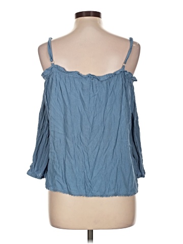 i Jeans by Buffalo 3/4 Sleeve Blouse (view 2)
