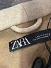 Zara 100% Polyester Solid Gray Coat Size S - photo 6