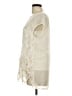 Kut from the Kloth 100% Polyester Ivory Sleeveless Blouse Size L - photo 5