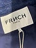 FRNCH 100% Polyester Blue Coat Size S - photo 6