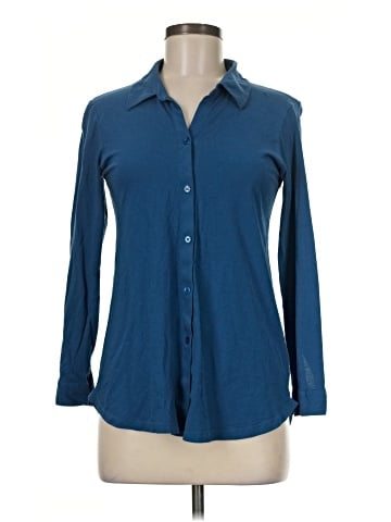 Eileen Fisher Long Sleeve Button-Down Shirt (view 1)