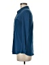 Eileen Fisher Blue Long Sleeve Button-Down Shirt Size M (petite) - photo 5