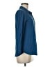 Eileen Fisher Blue Long Sleeve Button-Down Shirt Size M (petite) - photo 4