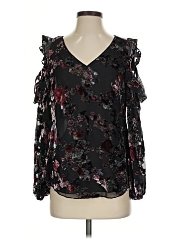 White House Black Market 3/4 Sleeve Blouse (view 1)