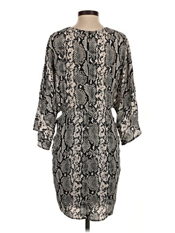 Lavender Brown Casual Dress (view 2)