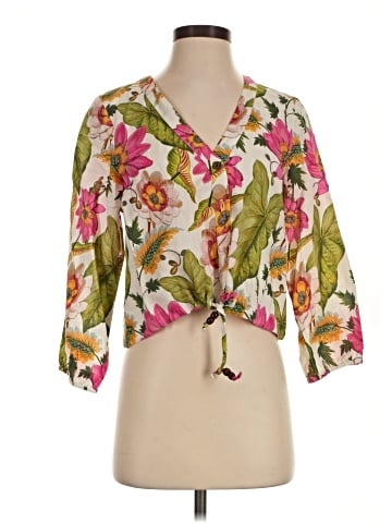 Echo 3/4 Sleeve Blouse (view 1)
