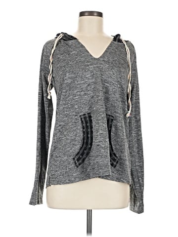 Hem & Thread Pullover Sweater (view 1)
