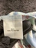 Rose + Olive 100% Polyester Floral Blue Short Sleeve Blouse Size M - photo 8