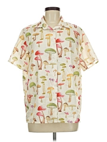 Romwe Short Sleeve Blouse (view 1)