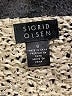 Sigrid Olsen 100% Silk Metallic Tan Silk Pullover Sweater Size S - photo 7