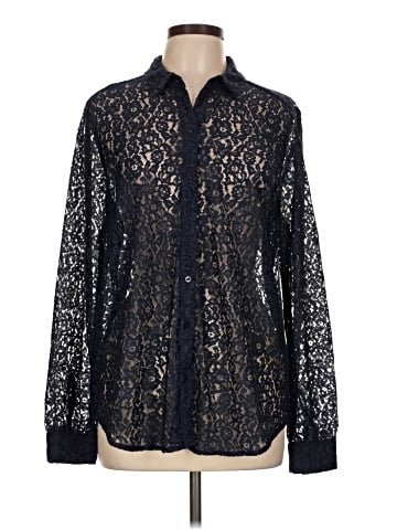 JM Collection Long Sleeve Blouse (view 1)