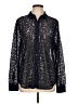 JM Collection 100% Polyester Black Long Sleeve Blouse Size L - photo 1